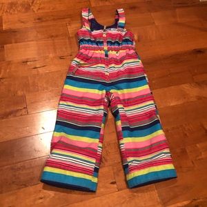 Overmeyer multicolored Snowpants with bibb